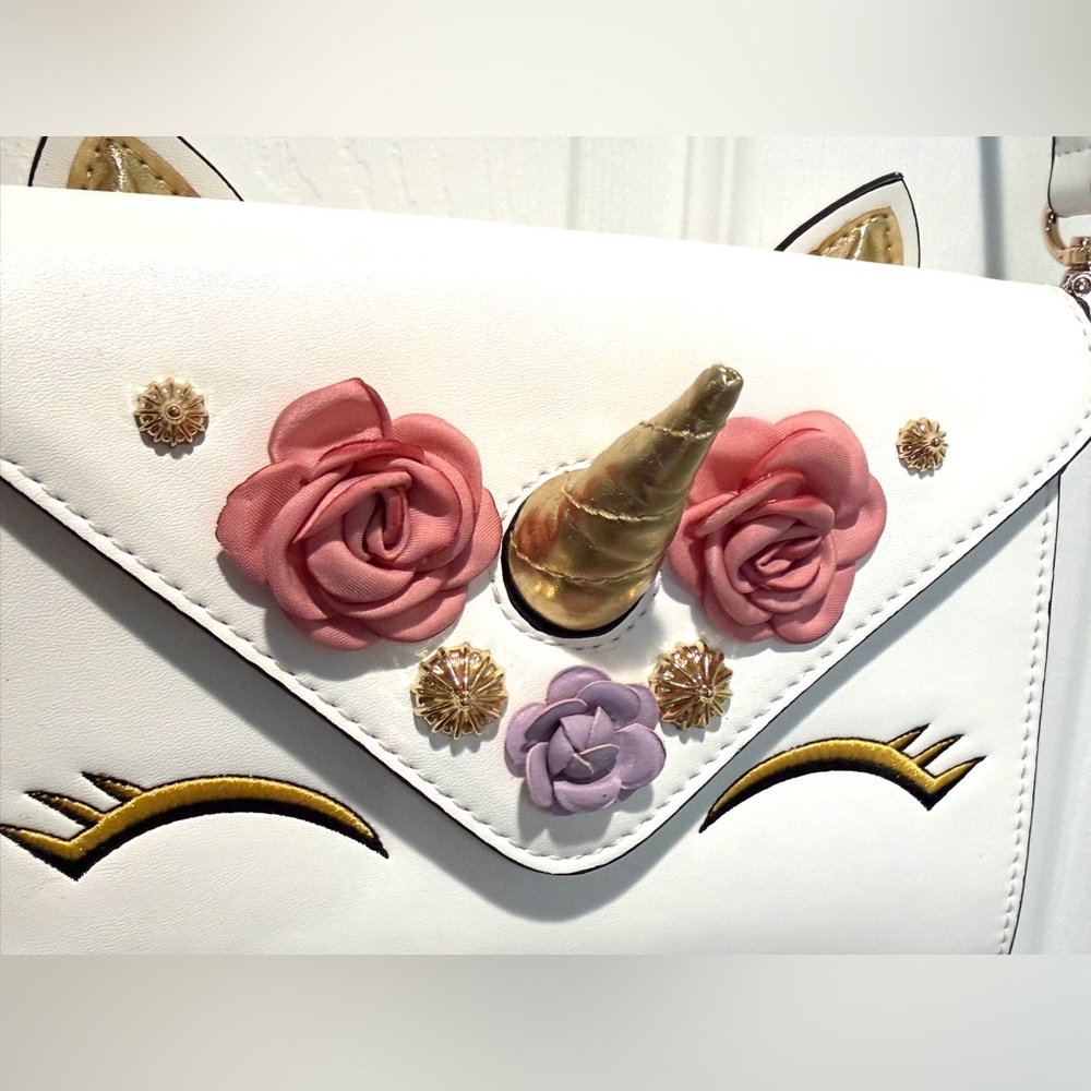 Rare LIMITED EDITION Shoe Bakery Unicorn Purse Crossbody Bag NWOT - Picture 4 of 12